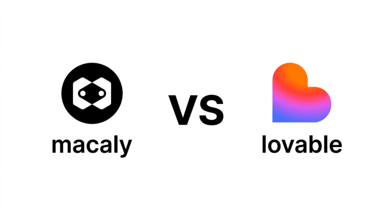 Macaly vs. Lovable loga
